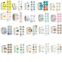 New Cute Childrens toys reward sticker incentive School teachers Encourage Office Stationery Decoration label 50pcs
