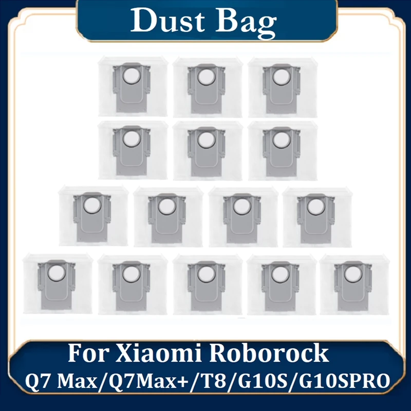 

Dust Bag For Xiaomi Roborock Q7 Max/Q7max+/T8/G10S/G10SPRO Robot Vacuum Cleaner Remove Dust Replacement Parts