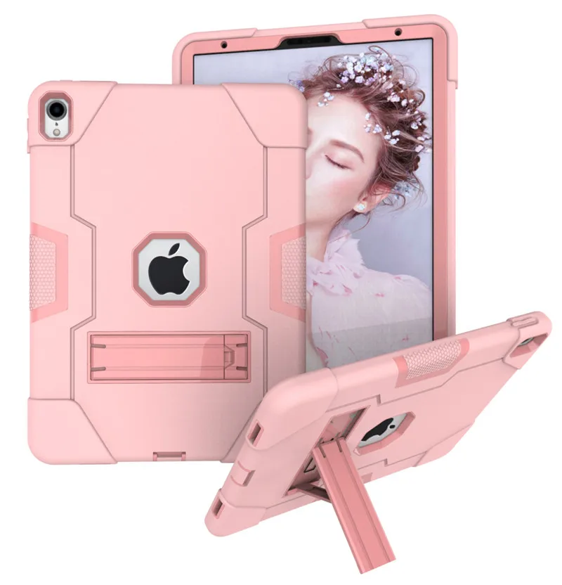 Funda For Ipad Pro 11 2018 Case A1980 A2013 A1934 shell , Stand Holder Safe Kids Armor At Soft Shockproof Silicone + Hard Cover 
Funda For Ipad Pro 11 2018 Case A1980 A2013 A1934 shell , Stand Holder Safe Kids Armor At Soft Shockproof Silicone + Hard Cover
