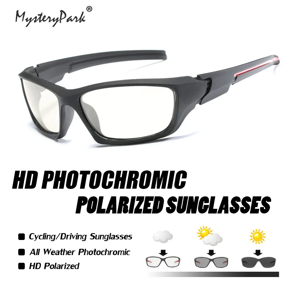 MysteryPark New Professional Photochromic Glasses Color-changing Lenses Riding Fishing Cycling Sunglasses UV Protection Goggles
MysteryPark New Professional Photochromic Glasses Color-changing Lenses Riding Fishing Cycling Sunglasses UV Protection Goggles