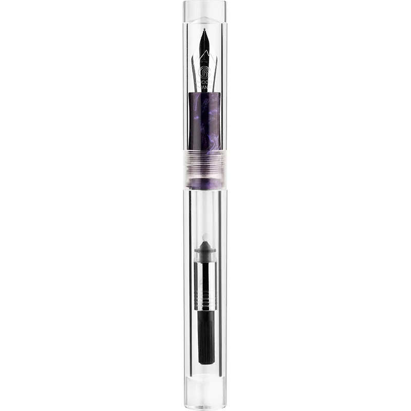 MoonmanC1 Transparent Large Capacity Ink Storage Pen for Student Writing Practice Pen
MoonmanC1 Transparent Large Capacity Ink Storage Pen for Student Writing Practice Pen