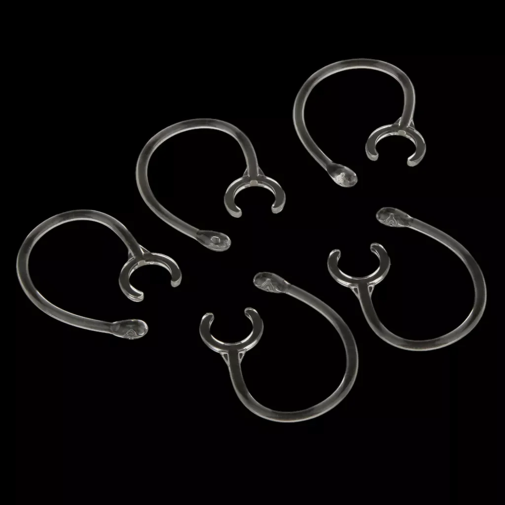 Convenient Earhook Ear Hang Loop For Nokia Bluetooth Wireless Earphone Clear New Style Ear loop and Spout Earbuds kit
Convenient Earhook Ear Hang Loop For Nokia Bluetooth Wireless Earphone Clear New Style Ear loop and Spout Earbuds kit