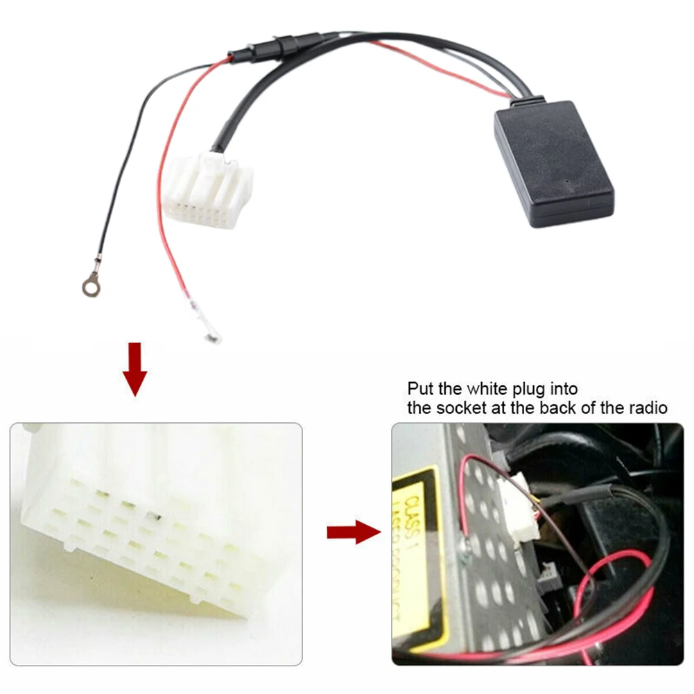 High Quality Back Radio Brand New Aux Audio Cable Brand New Made For Mazda Radio Match Your Phone Or Pad 5-12V
High Quality Back Radio Brand New Aux Audio Cable Brand New Made For Mazda Radio Match Your Phone Or Pad 5-12V