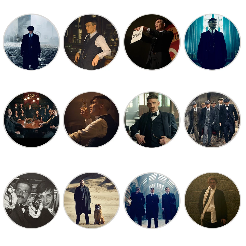 New Peaky Blinders Movie Series Commemorative Coins Classic Movie Badges Home Decor Coins Collectible Gifts
New Peaky Blinders Movie Series Commemorative Coins Classic Movie Badges Home Decor Coins Collectible Gifts