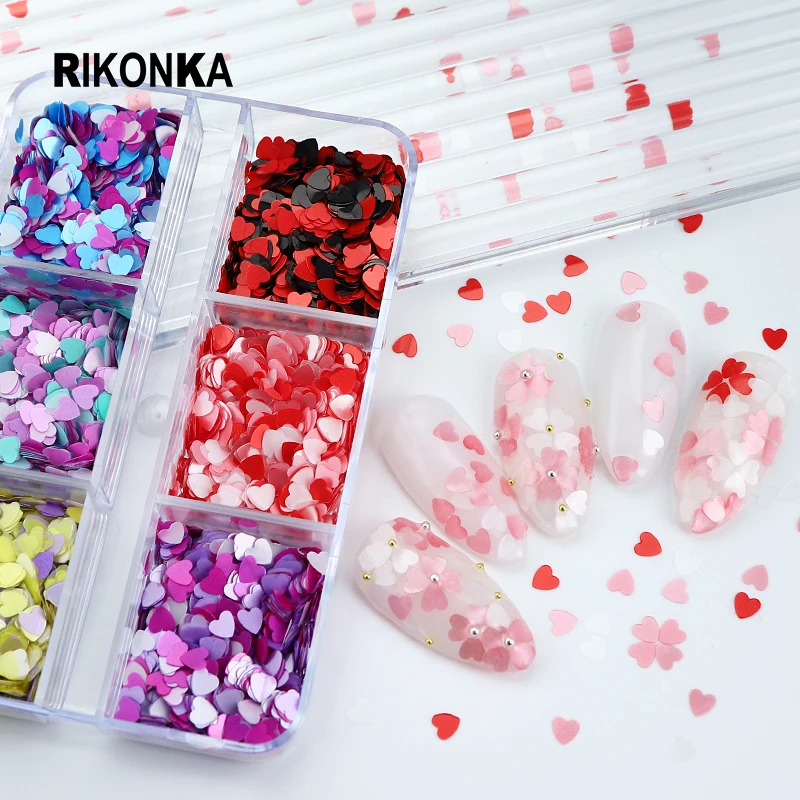 Kawaii Pink Heart Nail Art Sequins Nail Decorations Kit 3D Sweet Lovely Flakes Parts For UV Gel Manicure Valentine Charms Design
Kawaii Pink Heart Nail Art Sequins Nail Decorations Kit 3D Sweet Lovely Flakes Parts For UV Gel Manicure Valentine Charms Design