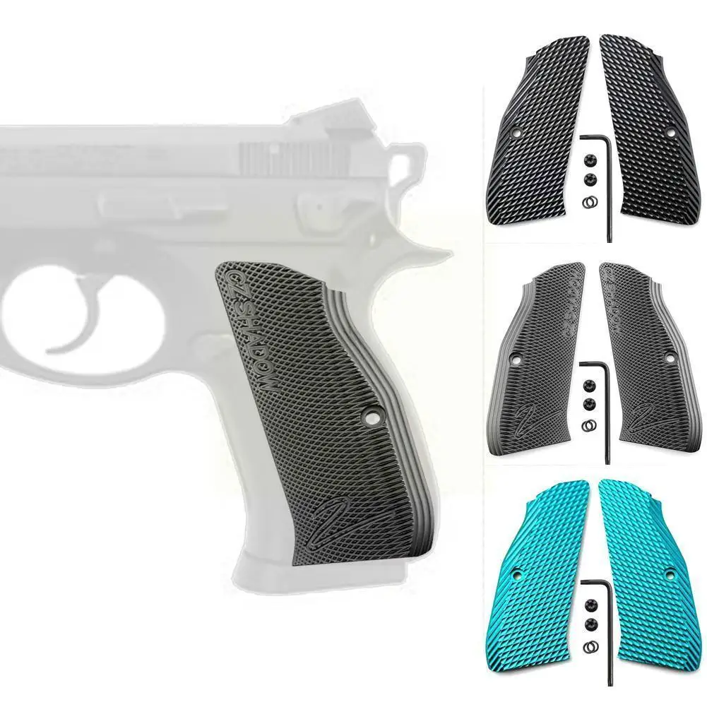 Алюминиевые рукоятки Cz75 для полноразмерных Cz 75, стандартных серии, 75b Bd,cz75 Shadow 2,g10 P/c/t100 Pcr Cz 75/85, компактные винты в комплекте M2x4
Алюминиевые рукоятки Cz75 для полноразмерных Cz 75, стандартных серии, 75b Bd,cz75 Shadow 2,g10 P/c/t100 Pcr Cz 75/85, компактные винты в комплекте M2x4