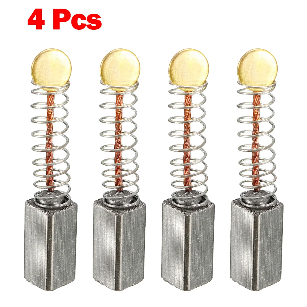 4pcs Carbon Brushes Kit For Electric Motors 10mm X 5 X 5mm Replacement Part 20mm Length High Quality Carbon Brushes
4pcs Carbon Brushes Kit For Electric Motors 10mm X 5 X 5mm Replacement Part 20mm Length High Quality Carbon Brushes