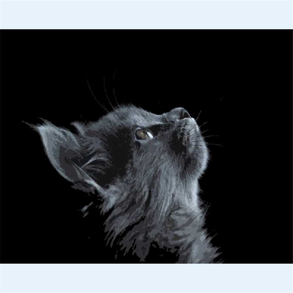 Animal Cat Pre-Printed 11CT Cross Stitch DIY Embroidery Kit DMC Threads Painting Handiwork Craft Needlework Floss Package
Animal Cat Pre-Printed 11CT Cross Stitch DIY Embroidery Kit DMC Threads Painting Handiwork Craft Needlework Floss Package