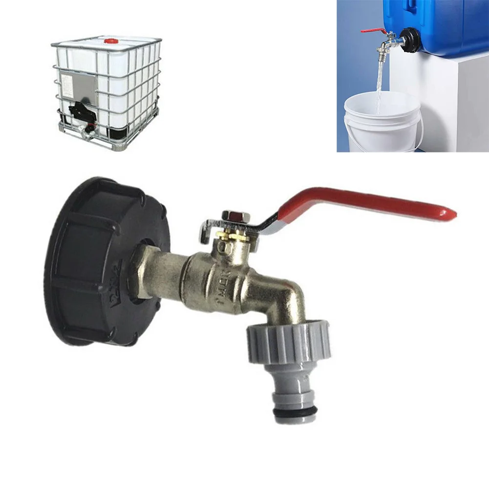 IBC Tank Adapter S60X6 To Brass Garden Tap With 3/4\"Hose Fitting Oil Fuel Water Copper + Plastic Adapter Watering Equipment
IBC Tank Adapter S60X6 To Brass Garden Tap With 3/4\"Hose Fitting Oil Fuel Water Copper + Plastic Adapter Watering Equipment