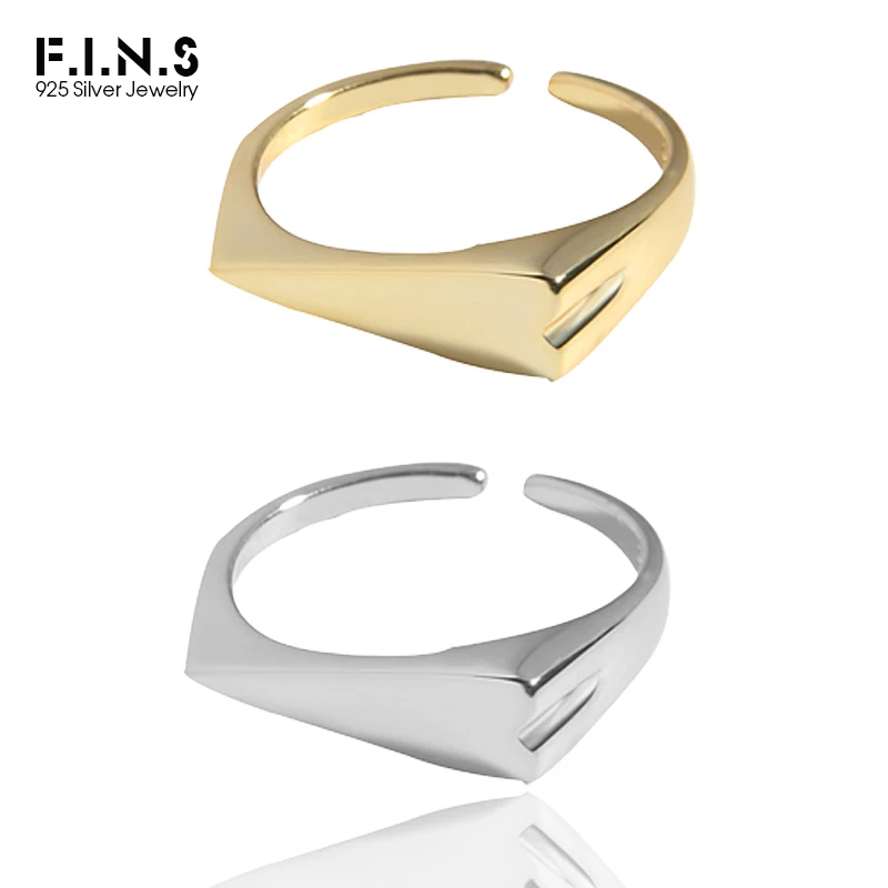 F.I.N.S Minimalist Fine Real S925 Sterling Silver Ring Smooth Long Heart Open Finger Rings for Women Korean Fashion Jewelry
F.I.N.S Minimalist Fine Real S925 Sterling Silver Ring Smooth Long Heart Open Finger Rings for Women Korean Fashion Jewelry