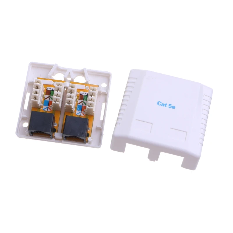 Cat5e RJ45 Keystone Jacks Slim Profile, Ethernet Wall Jack Punch Down, Cat5e Keystone Module Connector for Wall Plate Dropship
Cat5e RJ45 Keystone Jacks Slim Profile, Ethernet Wall Jack Punch Down, Cat5e Keystone Module Connector for Wall Plate Dropship