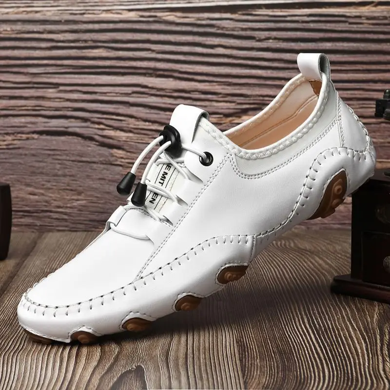 Vanmie Genuine Leather Men Casual Shoes Handmade Slip On Lazy Loafers Soft Hollow Out Loafers Breathable Male Driving Shoes
Vanmie Genuine Leather Men Casual Shoes Handmade Slip On Lazy Loafers Soft Hollow Out Loafers Breathable Male Driving Shoes
