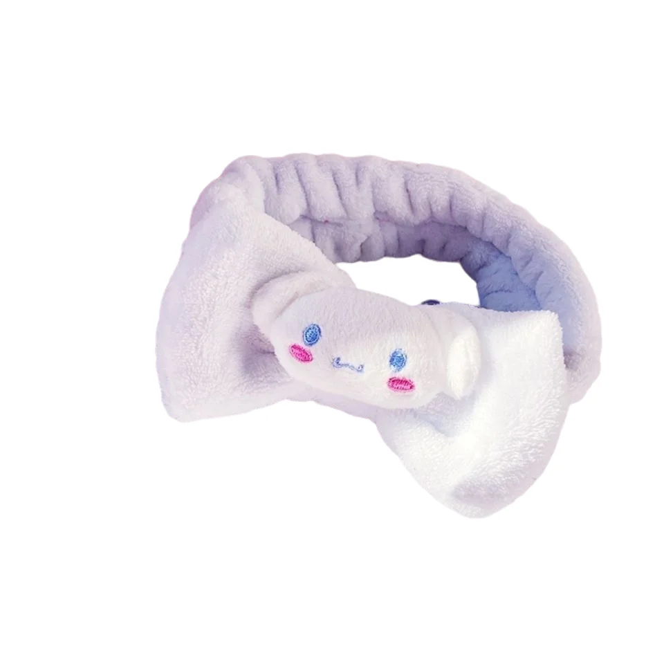 Sanrio Mymelody Kuromi Cinnamoroll Cartoon Cute Sweet Face Wash Makeup Headband Headband Kawaii Hairband Home Accessories
Sanrio Mymelody Kuromi Cinnamoroll Cartoon Cute Sweet Face Wash Makeup Headband Headband Kawaii Hairband Home Accessories