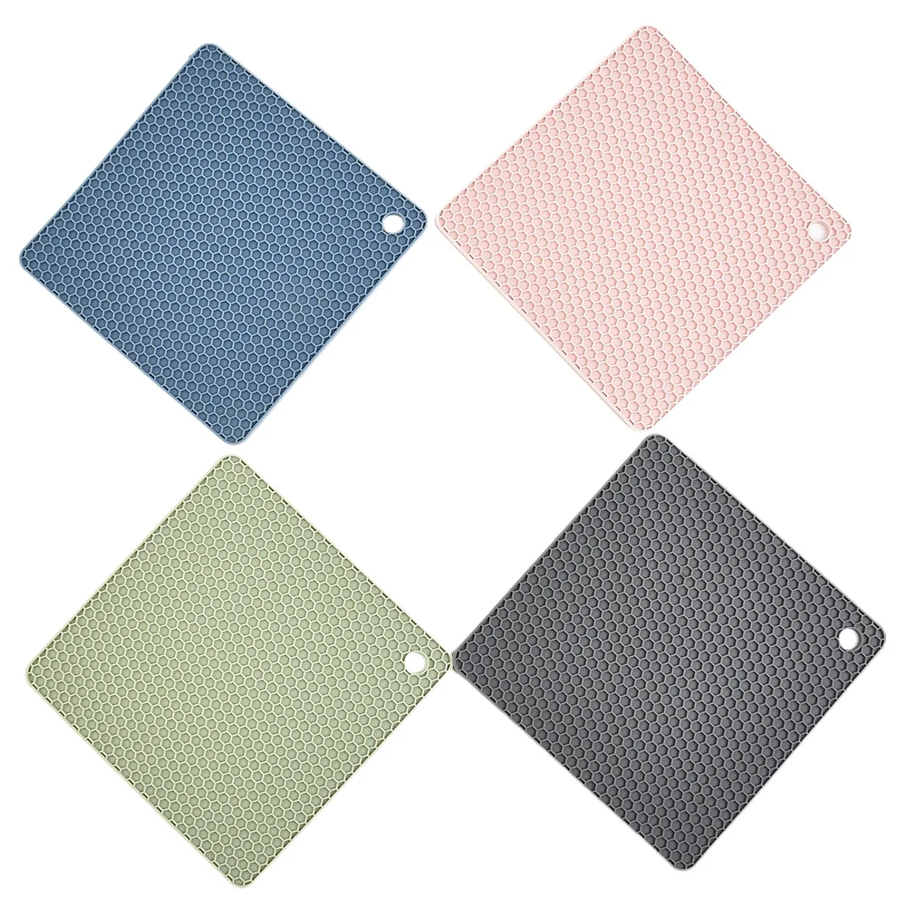 Non-Slip Heat-Resistant High Quality Placemat Silicone Square Kitchen Pot Bowl Table Mat Kitchen Dining Tools
Non-Slip Heat-Resistant High Quality Placemat Silicone Square Kitchen Pot Bowl Table Mat Kitchen Dining Tools