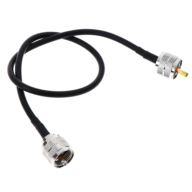 New UHF PL259 Connectors Male To Male Plug Coax Pigtail Jumper Cable Cord RG58 Coaxial Cable Connector 50cm Wholesale
New UHF PL259 Connectors Male To Male Plug Coax Pigtail Jumper Cable Cord RG58 Coaxial Cable Connector 50cm Wholesale