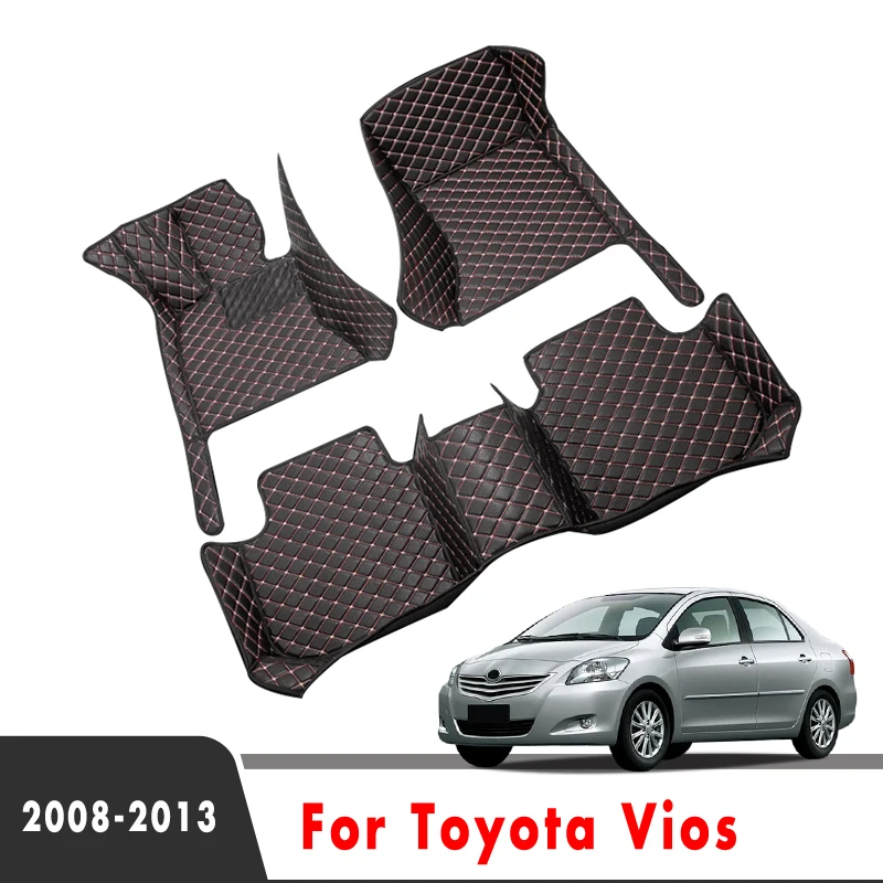 For Toyota Vios 2013 2012 2011 2010 2009 2008 Car Floor Mats Leather Custom Auto Accessories Waterproof Protect Styling Carpets
For Toyota Vios 2013 2012 2011 2010 2009 2008 Car Floor Mats Leather Custom Auto Accessories Waterproof Protect Styling Carpets
