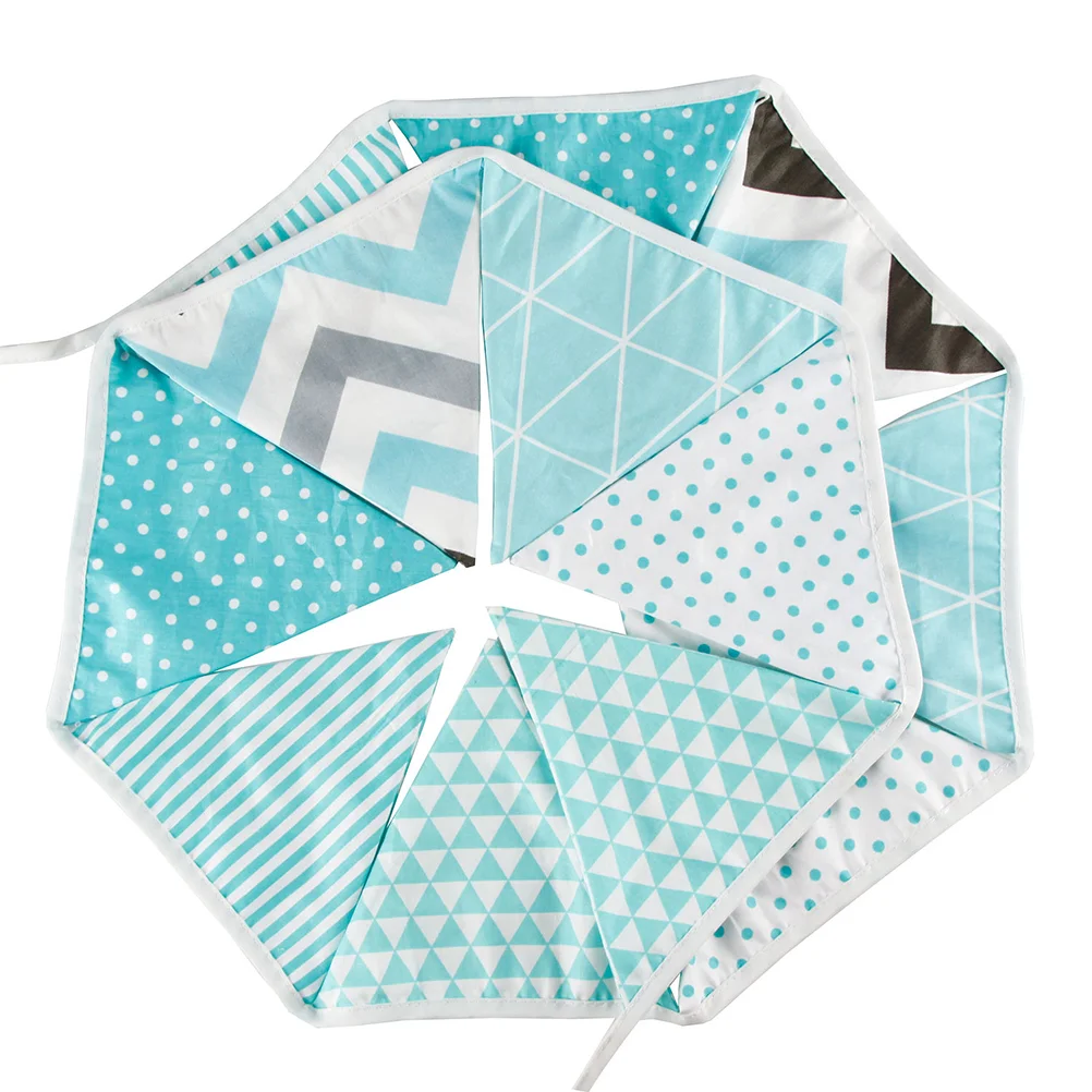 Banner Pennant Triangle Bunting Decorative Flags Blue Hanging Garland Flag Fabric Garlands Party Light Decor Banners Streamer 
Banner Pennant Triangle Bunting Decorative Flags Blue Hanging Garland Flag Fabric Garlands Party Light Decor Banners Streamer