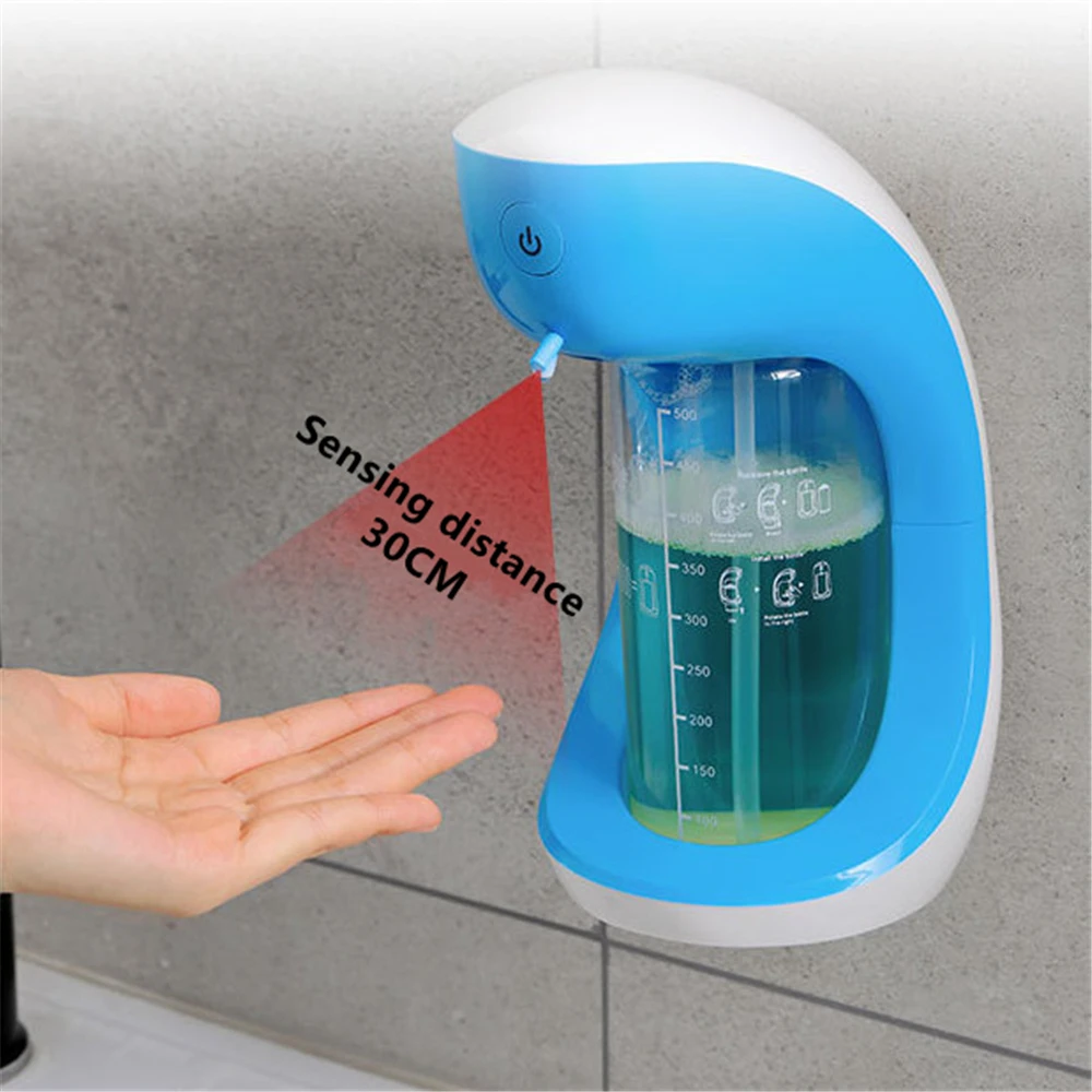500ML Touchless Foam Soap Dispenser Bathroom Automatic Hand Washing Machine Desktop Wall Mount Dual-use Liquid Soap Dispenser
500ML Touchless Foam Soap Dispenser Bathroom Automatic Hand Washing Machine Desktop Wall Mount Dual-use Liquid Soap Dispenser