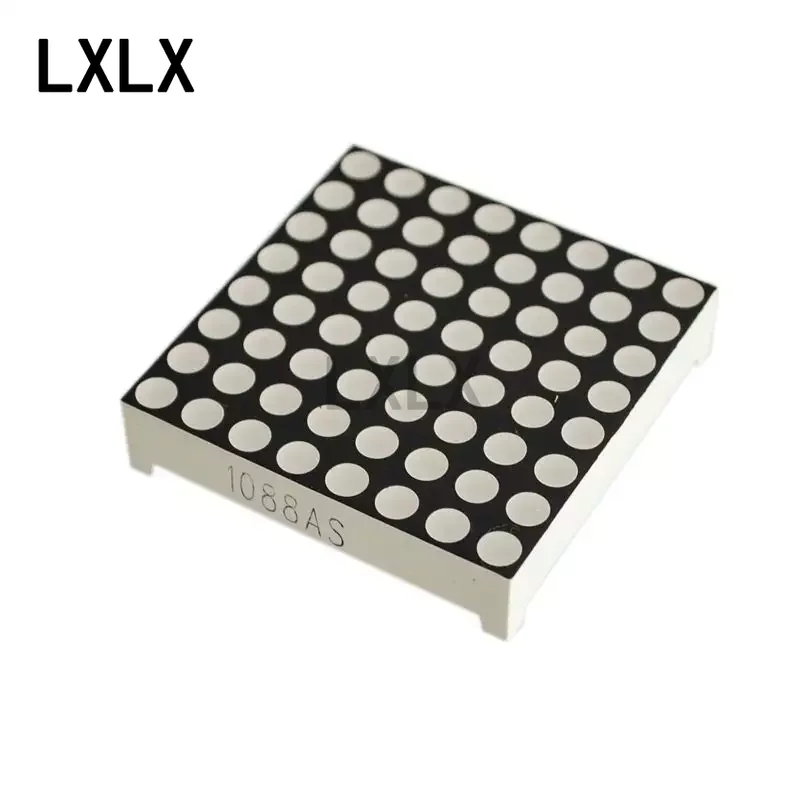 

10PCS 1.9MM/3MM/3.75MM 8X8 8*8 Red Led Dot Matrix Display Common Anode/common Cathode 788BS 1088AS 1088BS 1588BS 2088BS