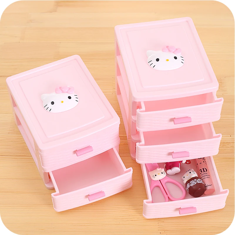 Sanrioed Hellokittys Cosmetic Storage Box Multi-layer Drawer Rack Cute Creative Storage Box Student Desktop Organizer Box
Sanrioed Hellokittys Cosmetic Storage Box Multi-layer Drawer Rack Cute Creative Storage Box Student Desktop Organizer Box