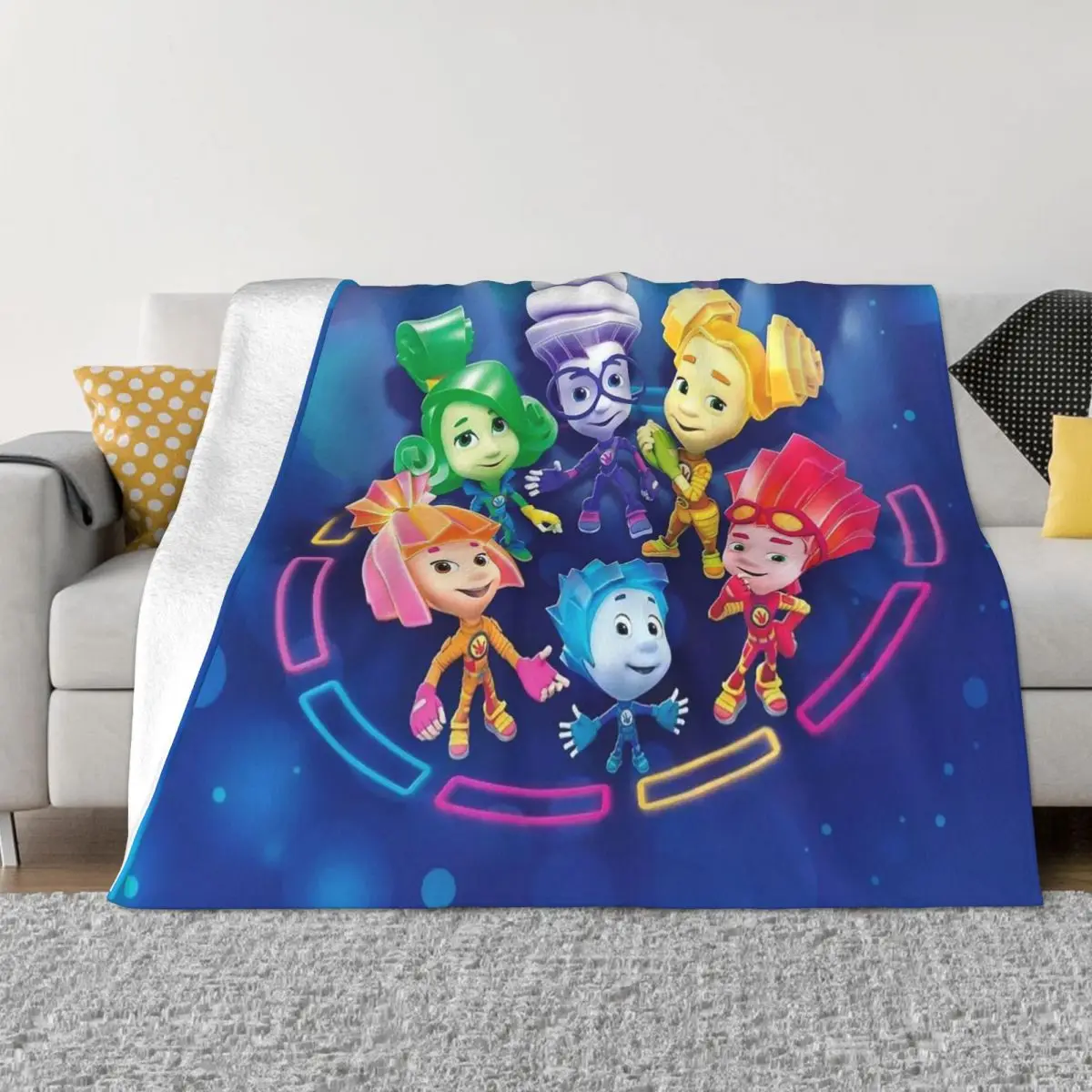 The Fixies Cartoon Blanket Flannel Textile Decor Child Gift Multifunction Soft Throw Blanket for Home Couch Plush Thin Quilt
The Fixies Cartoon Blanket Flannel Textile Decor Child Gift Multifunction Soft Throw Blanket for Home Couch Plush Thin Quilt