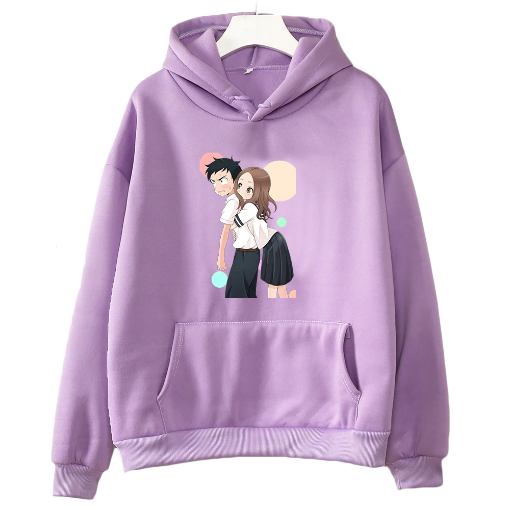 Teasing Master Takagi-san Hoodies Takagi and Nishikata Loving Sweatshirts Japanese Anime Print Pullovers Sudaderas Con Capucha
Teasing Master Takagi-san Hoodies Takagi and Nishikata Loving Sweatshirts Japanese Anime Print Pullovers Sudaderas Con Capucha
