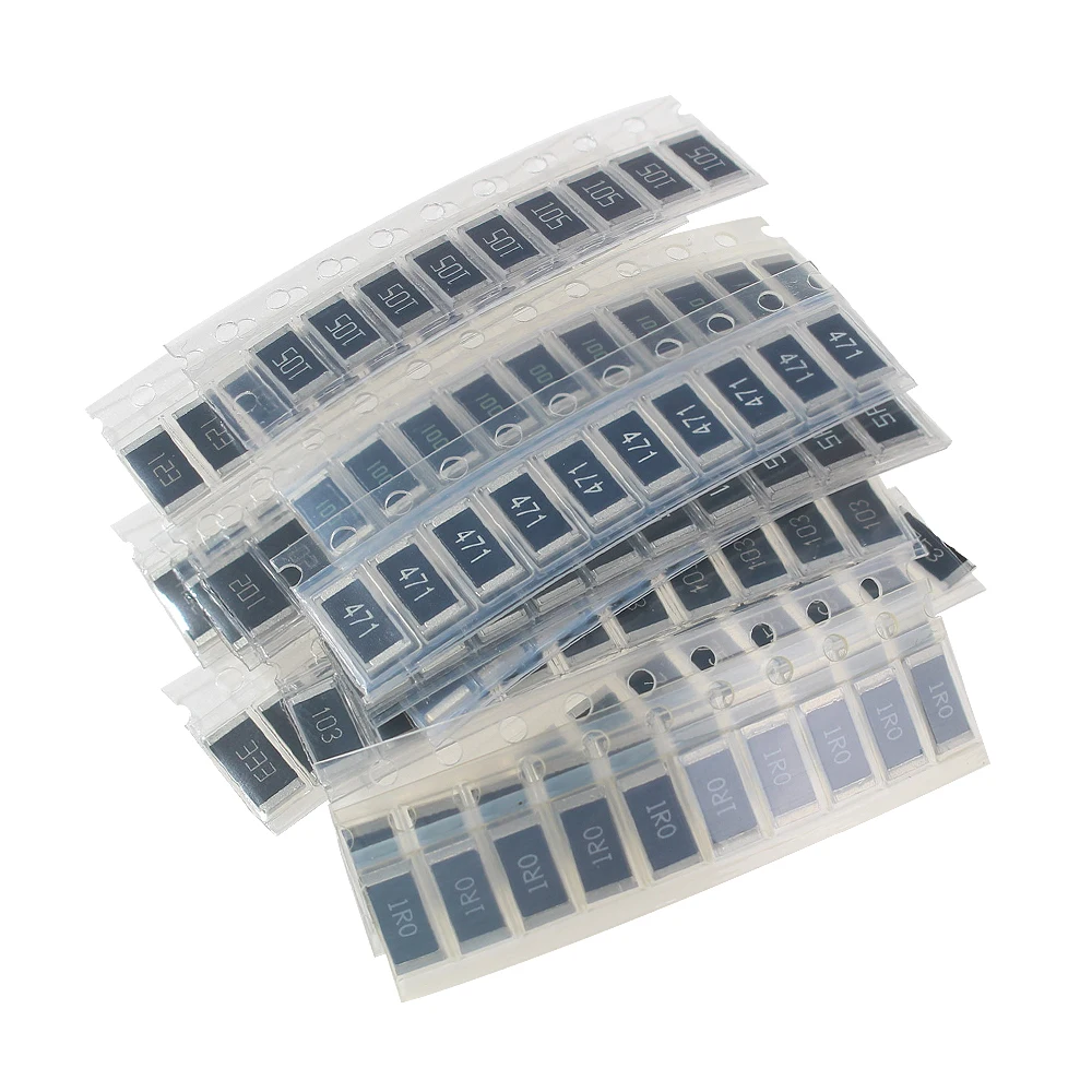 330PCS/Set SMD 2512 Resistance Assorted Kit 5% 1R-1M kit resistores 33 Values 10pcs for Each diy electronic components
330PCS/Set SMD 2512 Resistance Assorted Kit 5% 1R-1M kit resistores 33 Values 10pcs for Each diy electronic components