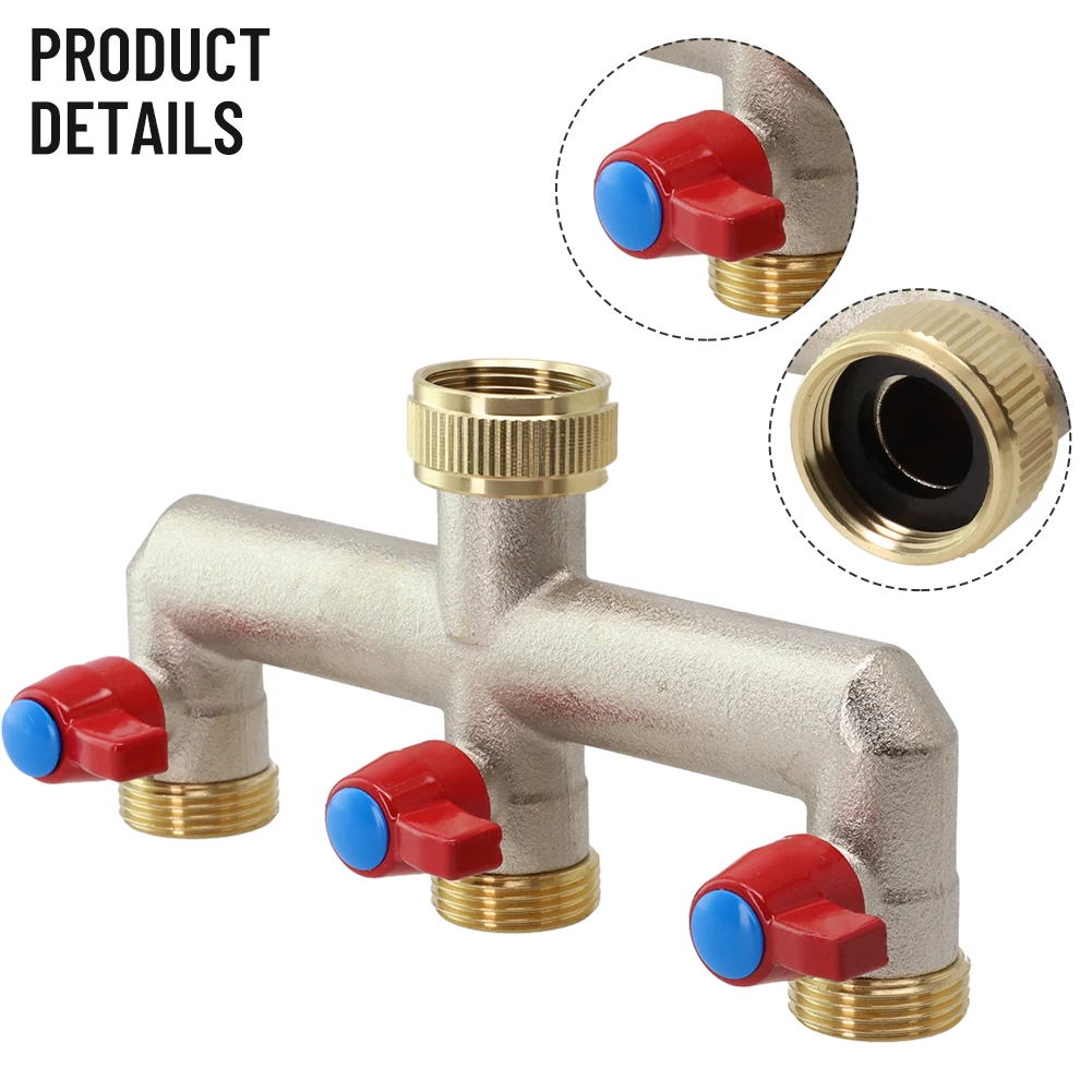 Brand New For Agriculture Lawn Faucet Distributor Spigots 0-10 Bar 3 Ways Brass High Water Pressure Quick Connect
Brand New For Agriculture Lawn Faucet Distributor Spigots 0-10 Bar 3 Ways Brass High Water Pressure Quick Connect