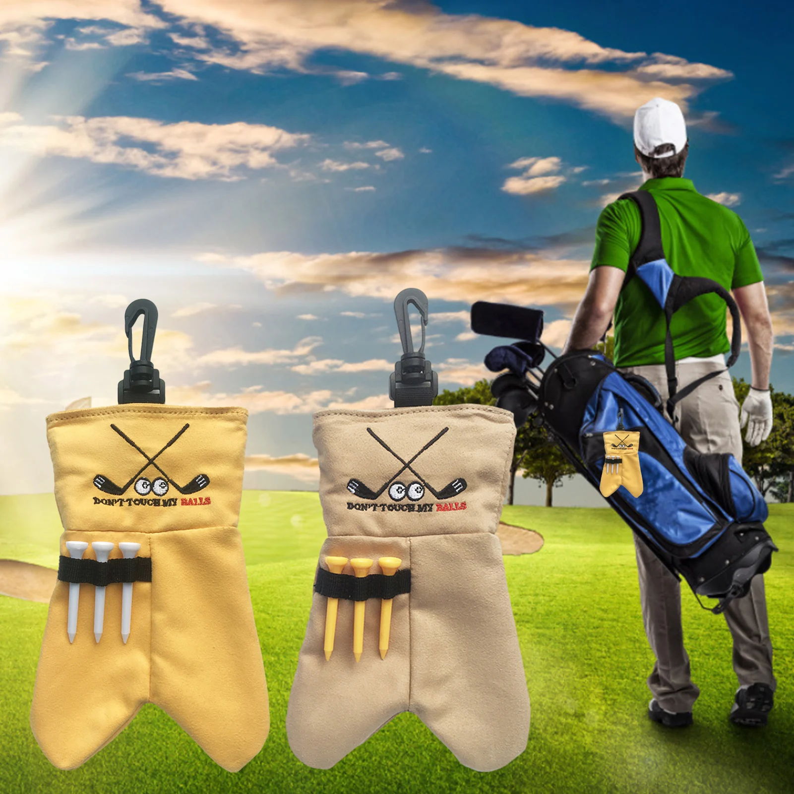 New Innovative Golf Ball Bag Golf Ball Pouch Portable Large Capacity Prank Golf Ball Bag For Outdoor Training
New Innovative Golf Ball Bag Golf Ball Pouch Portable Large Capacity Prank Golf Ball Bag For Outdoor Training