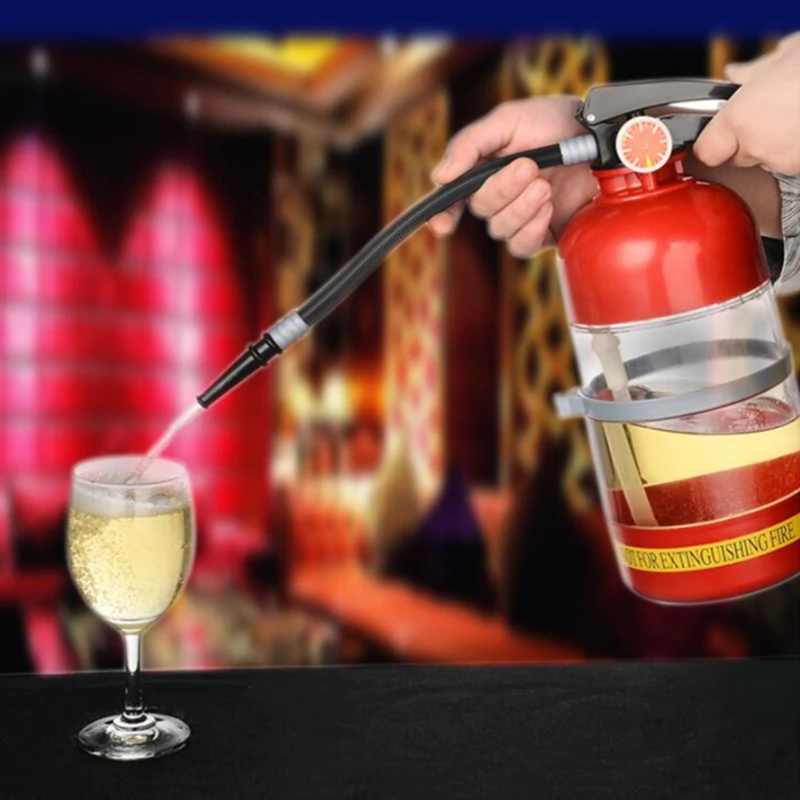 2L Creative Beer Drink Dispenser Fire Extinguisher Pourer Wine Water Dispenser Beer Barrels Beverage Liquor Party Bar Accessory
2L Creative Beer Drink Dispenser Fire Extinguisher Pourer Wine Water Dispenser Beer Barrels Beverage Liquor Party Bar Accessory