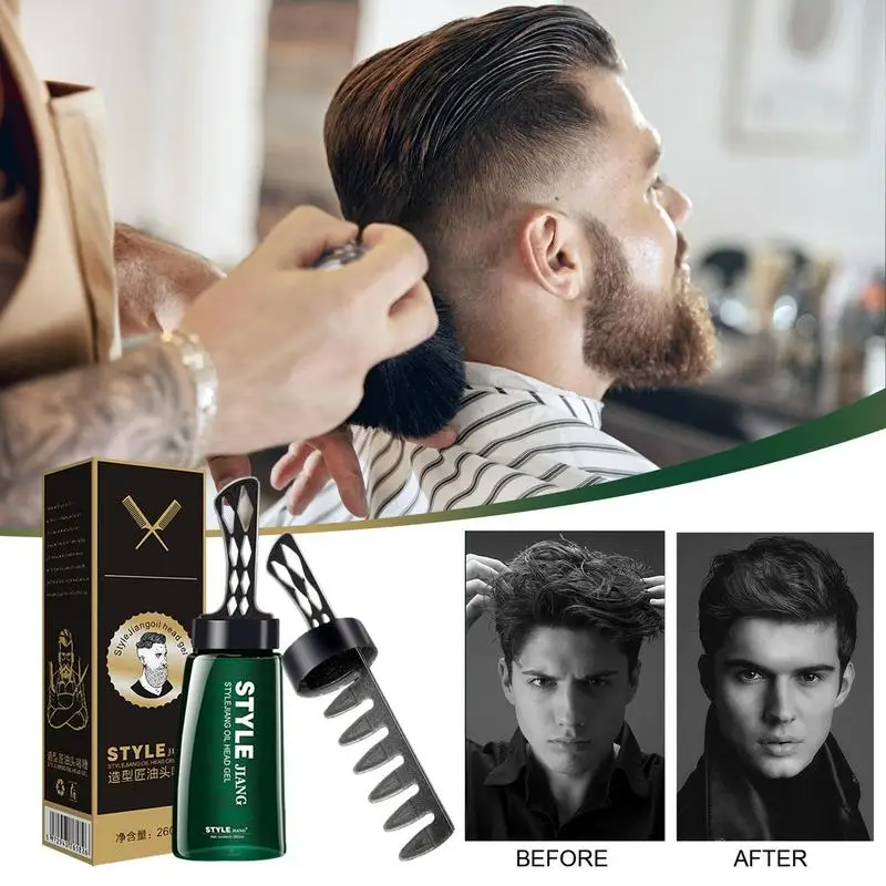 Sdotter Men Hair Gel Long Lasting Fluffy Styling Cream With Comb Non Greasy Strong Hold Moisturizing Natural Wax For Salon Home
Sdotter Men Hair Gel Long Lasting Fluffy Styling Cream With Comb Non Greasy Strong Hold Moisturizing Natural Wax For Salon Home