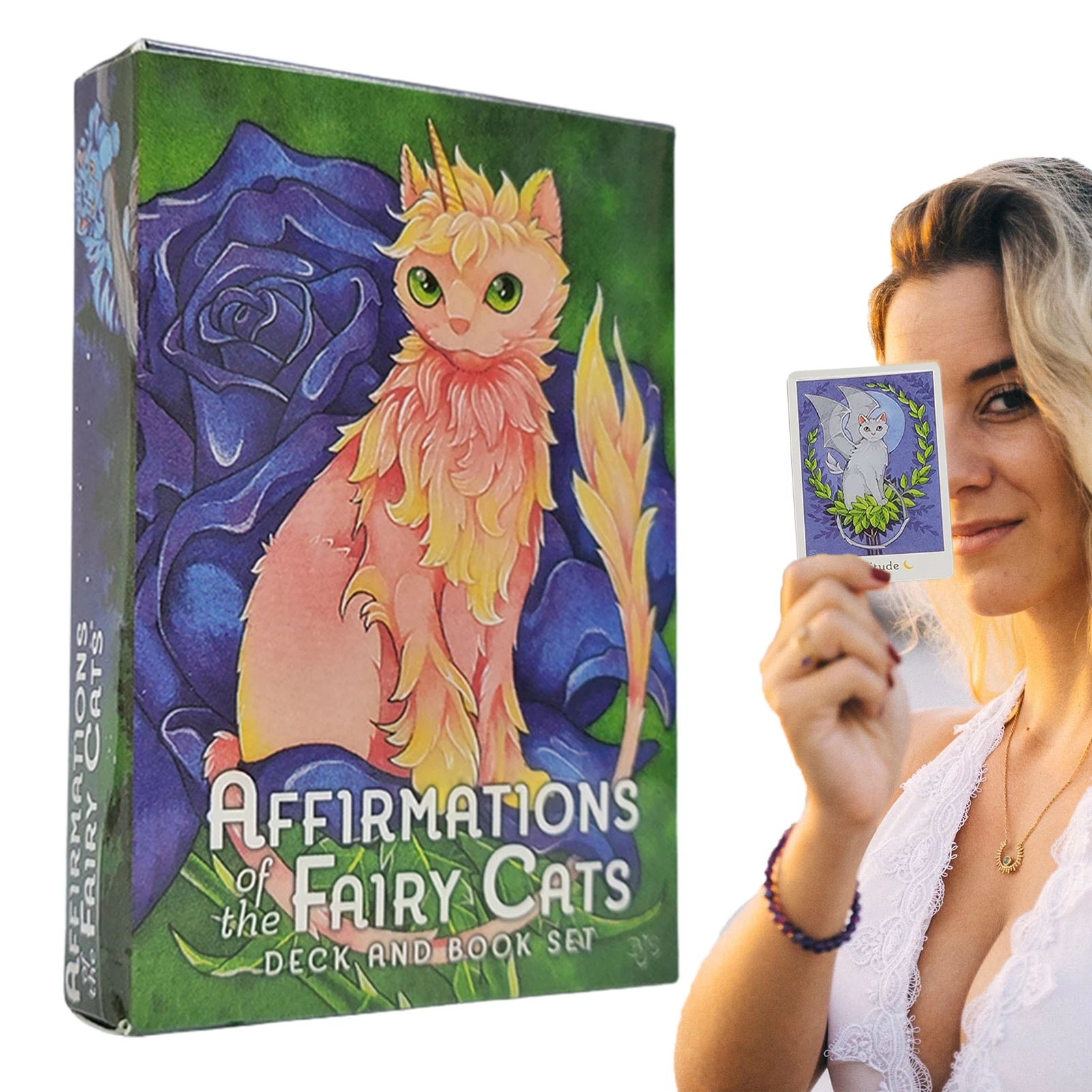Affirmations Of The Fairy Cats Tarot Cards English Version Tarot Board Games Divination Fate Home Family Entertainment Games
Affirmations Of The Fairy Cats Tarot Cards English Version Tarot Board Games Divination Fate Home Family Entertainment Games