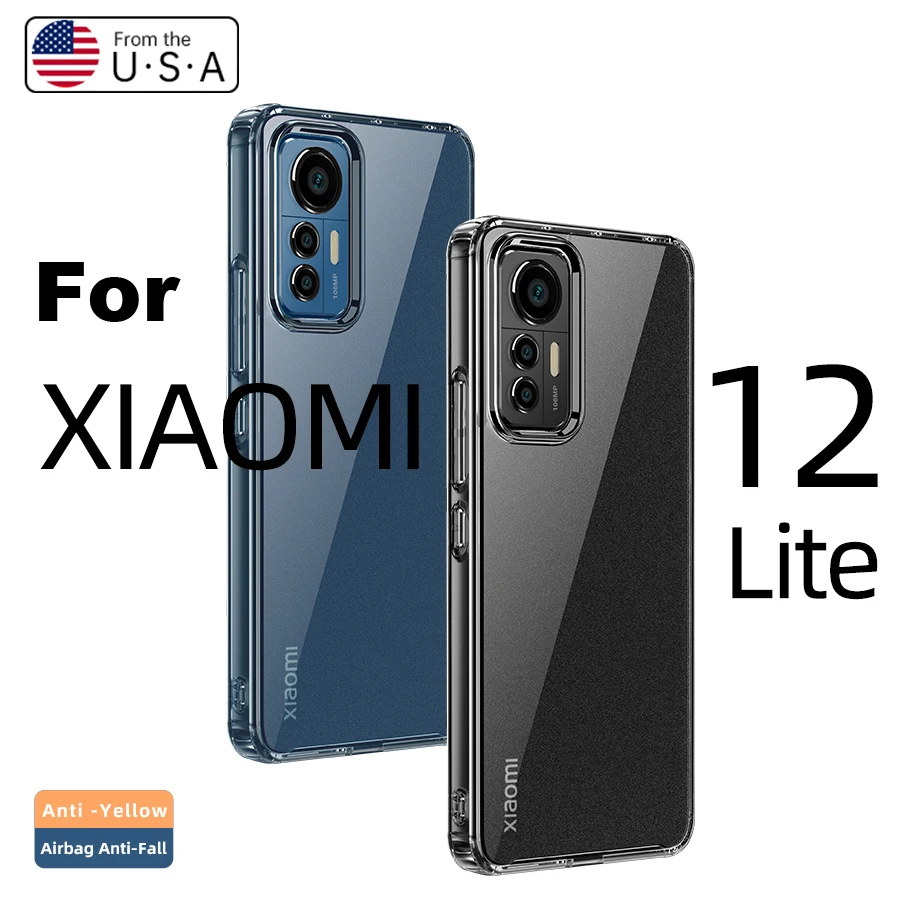 For Xiaomi Mi 12 Lite Case Crystal Clear Hard PC Shockproof Camera Protection Transparent Back Cover for Xiaomi 12 Lite
For Xiaomi Mi 12 Lite Case Crystal Clear Hard PC Shockproof Camera Protection Transparent Back Cover for Xiaomi 12 Lite