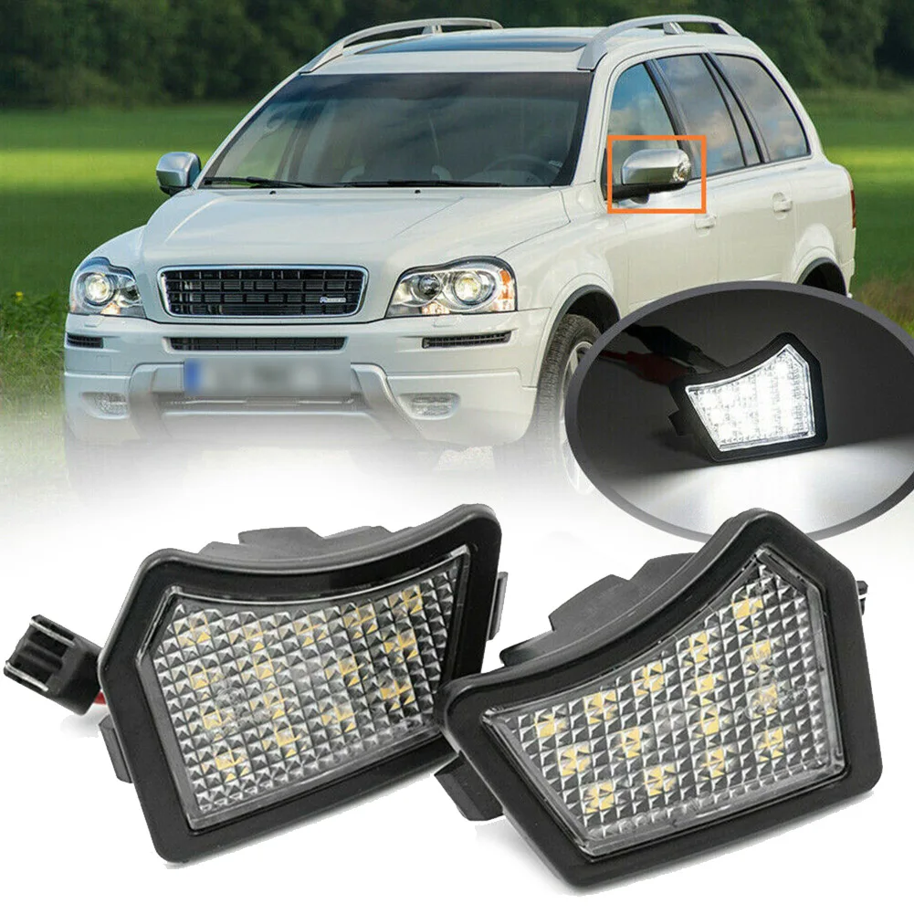 2Pcs Car LED Under Side Mirror Puddle Light Puddle Lamp For Volvo XC90 S40 S60 V50 V60 C30 For Jaguar XF Waterproof
2Pcs Car LED Under Side Mirror Puddle Light Puddle Lamp For Volvo XC90 S40 S60 V50 V60 C30 For Jaguar XF Waterproof