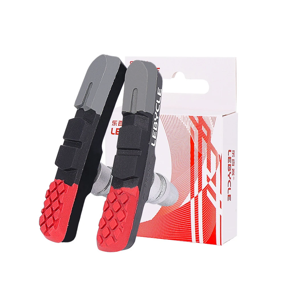 Brakes Block V Brake Pads Practical Universal V-Brake Pads Virgin Rubber 73MM Length Accessories Bicycle Brake Pad
Brakes Block V Brake Pads Practical Universal V-Brake Pads Virgin Rubber 73MM Length Accessories Bicycle Brake Pad