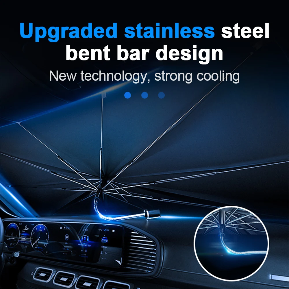 2022 New Car Sun Shade Protector Auto Front Window Sunshade Windshield Protection Umbrella For Sedan SUV Car Accessories
2022 New Car Sun Shade Protector Auto Front Window Sunshade Windshield Protection Umbrella For Sedan SUV Car Accessories
