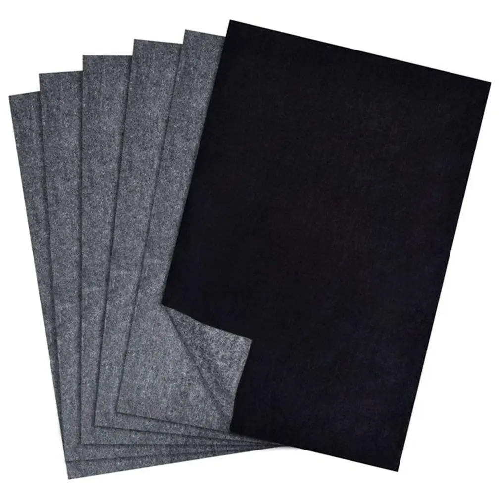 100pcs A4 Carbon Paper Black Legible Graphite Transfer Tracing Painting Reusable Art Surfaces Copy Paper
100pcs A4 Carbon Paper Black Legible Graphite Transfer Tracing Painting Reusable Art Surfaces Copy Paper