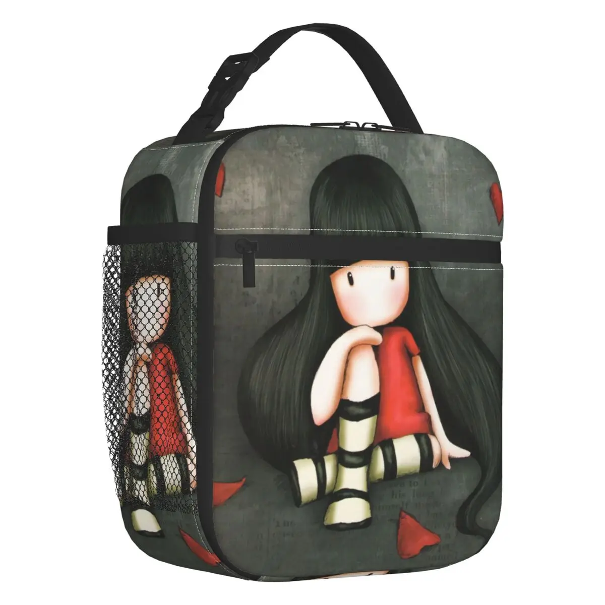 Coque Art Cartoon Santoro Gorjuss Insulated Lunch Bag for Women Resuable Thermal Cooler Bento Box Office Picnic Travel
Coque Art Cartoon Santoro Gorjuss Insulated Lunch Bag for Women Resuable Thermal Cooler Bento Box Office Picnic Travel