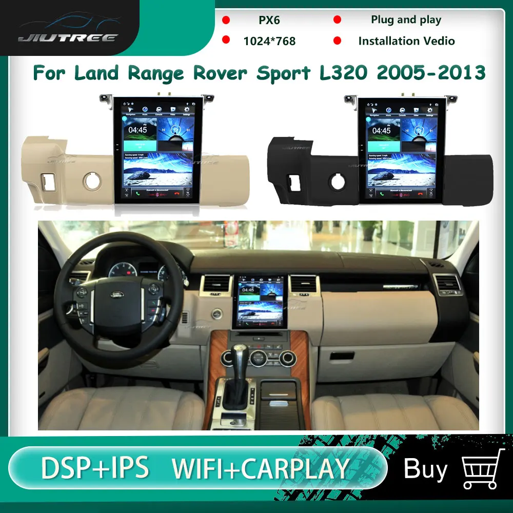 Автомобильный радиоприемник в стиле Tesla Android для Land Range Rover Sport L320 2005 2006 2007 2008-2013 LHD PX6 GPS Навигация стерео Carplay
Автомобильный радиоприемник в стиле Tesla Android для Land Range Rover Sport L320 2005 2006 2007 2008-2013 LHD PX6 GPS Навигация стерео Carplay