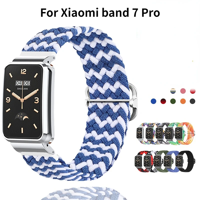 Nylon Bracelet For Xiaomi Mi Band 7 Pro Strap With Protector Case Sports Wristband For Miband 7 pro Correa Watchband Accessories
Nylon Bracelet For Xiaomi Mi Band 7 Pro Strap With Protector Case Sports Wristband For Miband 7 pro Correa Watchband Accessories