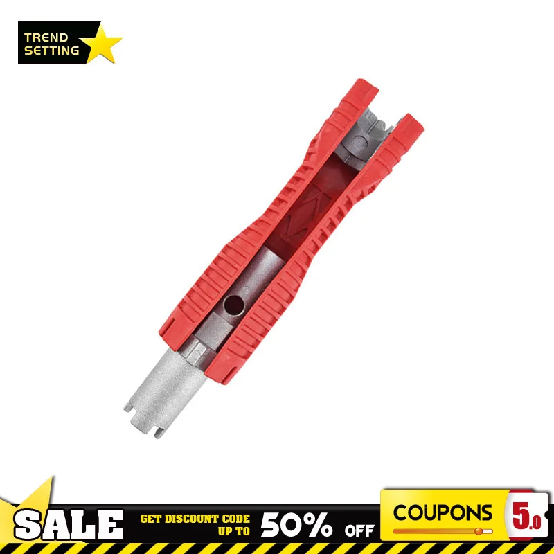 16 In 1 Multifunctional Antislip Kitchen Repair Plumbing Tool Double Head Flume Wrench Sink Faucet Plumbing Pipe Bathroom Wrench
16 In 1 Multifunctional Antislip Kitchen Repair Plumbing Tool Double Head Flume Wrench Sink Faucet Plumbing Pipe Bathroom Wrench