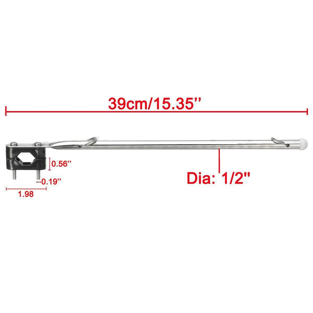 Flag Pole Marine Flagpole Rail Mount Replacement Accessory For Boat For Marine Part Rail Clamp Flag Staff Pole
Flag Pole Marine Flagpole Rail Mount Replacement Accessory For Boat For Marine Part Rail Clamp Flag Staff Pole