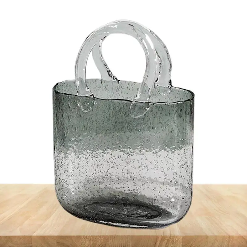 Ваза-кошелек для цветов, ваза из дутого стекла ручной работы с уникальным дизайном, Цветочная композиция, аквариум и стеклянная ваза для домашнего декора
Ваза-кошелек для цветов, ваза из дутого стекла ручной работы с уникальным дизайном, Цветочная композиция, аквариум и стеклянная ваза для домашнего декора