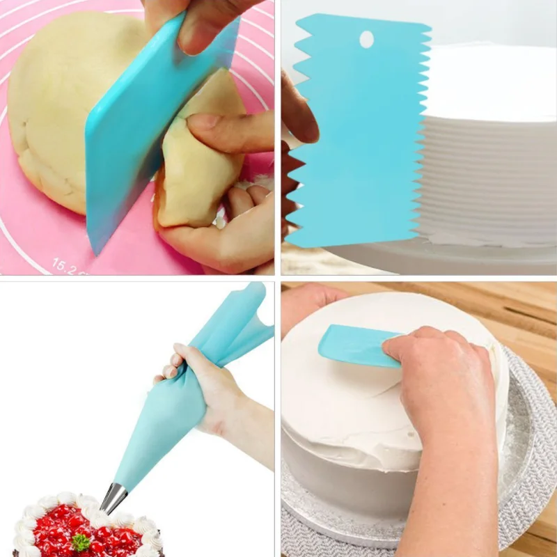 1pcs/3pcs Kitchen Accessories Plastic Cake Cream Spatula Dough Butter Batter Scraper Baking Tools for Home Baking Cutting Tools
1pcs/3pcs Kitchen Accessories Plastic Cake Cream Spatula Dough Butter Batter Scraper Baking Tools for Home Baking Cutting Tools