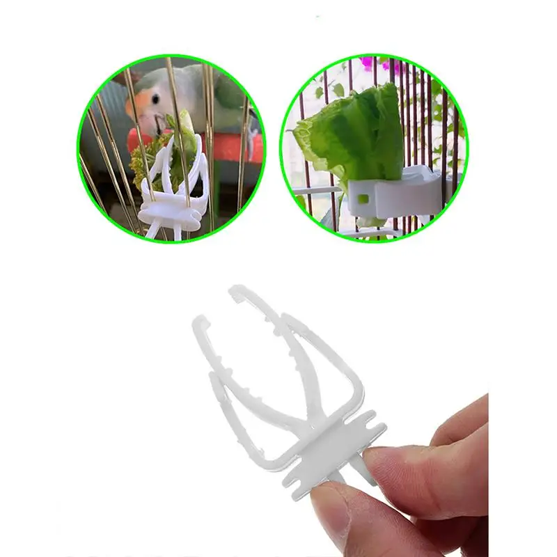 10pcs Parrot Vegetable Clip Fruit Fork Food Racks Reusable Bird Cage Feeder Holder Fixing Clip For Canaries Rabbits
10pcs Parrot Vegetable Clip Fruit Fork Food Racks Reusable Bird Cage Feeder Holder Fixing Clip For Canaries Rabbits