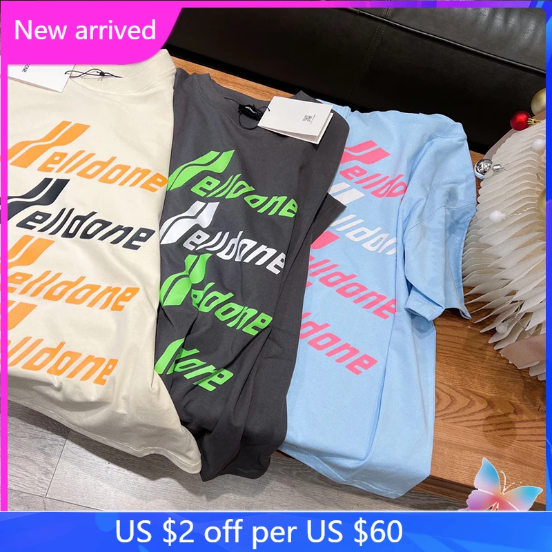 Men Women We11done T-shirt Summer Casual Barrage Alphabet Oversized Welldone Short-sleeved Top Tees
Men Women We11done T-shirt Summer Casual Barrage Alphabet Oversized Welldone Short-sleeved Top Tees