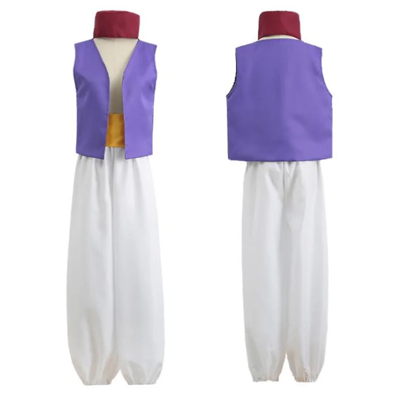 Halloween Adult Fantasy Mythical Prince Aladdin One Thousand and One Nights Anime Cosplay Full Costume, Party Men's COS
Halloween Adult Fantasy Mythical Prince Aladdin One Thousand and One Nights Anime Cosplay Full Costume, Party Men's COS