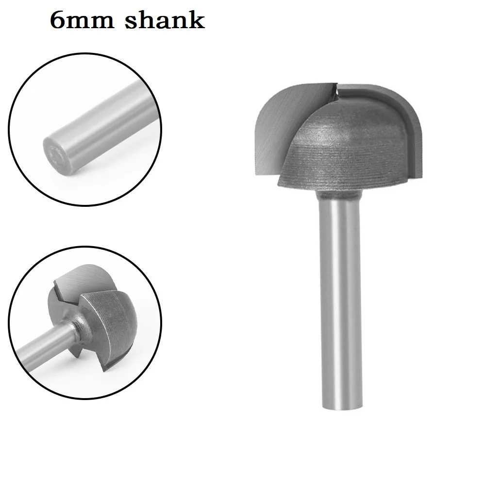 1PC 6MM Shank Milling Cutter Wood Carving 25mm Diameter Bowl & Tray Router Bit Wood Cutting Tool Woodworking Router Bits
1PC 6MM Shank Milling Cutter Wood Carving 25mm Diameter Bowl & Tray Router Bit Wood Cutting Tool Woodworking Router Bits