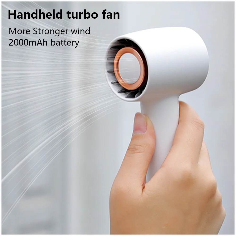 2022 Summer Mini Fan 2000mAh Charging Battery Turbo Hand Fan Turbine USB Small Cordless Cooling Portable Fan for Desktop Handy
2022 Summer Mini Fan 2000mAh Charging Battery Turbo Hand Fan Turbine USB Small Cordless Cooling Portable Fan for Desktop Handy