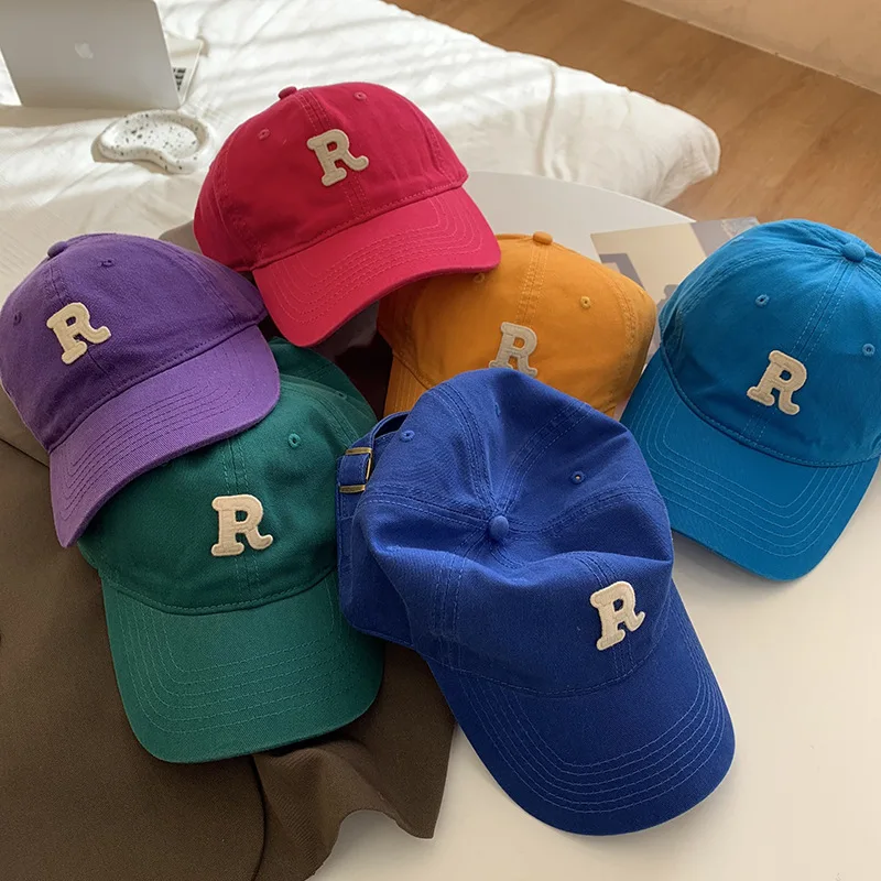Spring Summer Baseball Caps Women Letter R Baseball Cap Men Adjustable Baseball Cap Unisex Visor Sun Hats Japanese Snapback Hat
Spring Summer Baseball Caps Women Letter R Baseball Cap Men Adjustable Baseball Cap Unisex Visor Sun Hats Japanese Snapback Hat